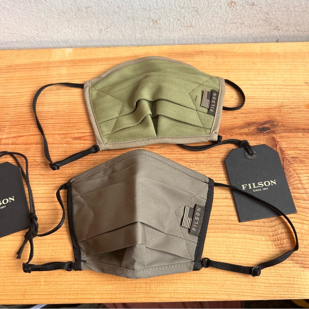Filson Dust Masks | Made in USA | Bundle of Two - Picture 2 of 5